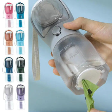 Dog Drinking Food Garbage cup